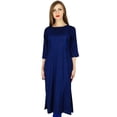 thumbnail image 1 of Bimba Tunique Décontractée pour Femmes Kurta Kurti Formelle Blouse pour Tous les Jours, 1 of 9