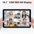 thumbnail image 4 of Tablet 10 inch Android Tablets, 6GB RAM 64GB ROM 512GB Expand, Quad-Core Processor, 1280x800 LCD Touch Screen, WiFi, Dual Camera, BT, 6000mAh Battery, 4 of 6