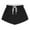 Black, variant on Timegard Shorts for Women Elastic High Waist Drawstring Athletic Casual Loose Comfy Workout Shorts Summer