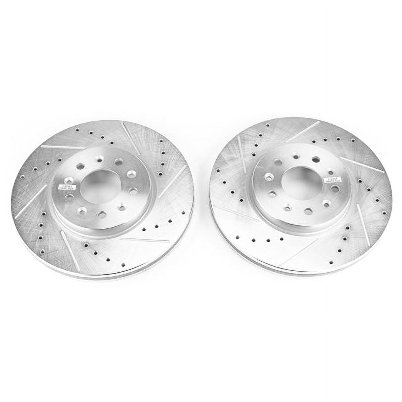 Power Stop Front Pair of Drilled and Slotted Brake Rotors AR82194XPR 2016-2018 Buick Envision 2017-2019 Buick Lacrosse 2018 Buick Regal Chevrolet Equinox 2018-2019 GMC Terrain