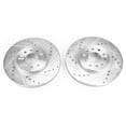 thumbnail image 2 of Power Stop Front Pair of Drilled and Slotted Brake Rotors AR82194XPR 2016-2018 Buick Envision 2017-2019 Buick Lacrosse 2018 Buick Regal Chevrolet Equinox 2018-2019 GMC Terrain, 2 of 4