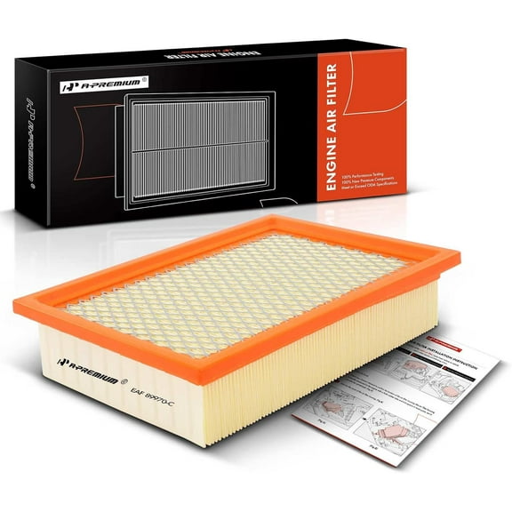 A-Premium Engine Air Filter Compatible with Ford Escape 2001-2012, Taurus 2000-2007 & Mercury Mariner 2005-2011, Sable 2000-2005 & Mazda Tribute 2001-2011