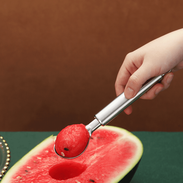 ReaNea Ice Cream Scoop, Stainless Steel Cookie Melon Baller Scooper Cones,  Specialty Tools and Gadgets Food Spoon 