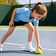 thumbnail image 6 of shoper Girls Polo Shirts Golf Tennis School Uniform Short Sleeve T Shirts V-Neck Collared Workout Tops for 3-14 Years (Sky Blue), 6 of 8