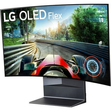 LG - Flex 42" Class OLED 4K UHD Smart webOS TV with Bendable Design