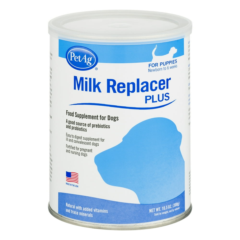 PetAg Milk Replacer Plus for Puppies, 10.5 oz.