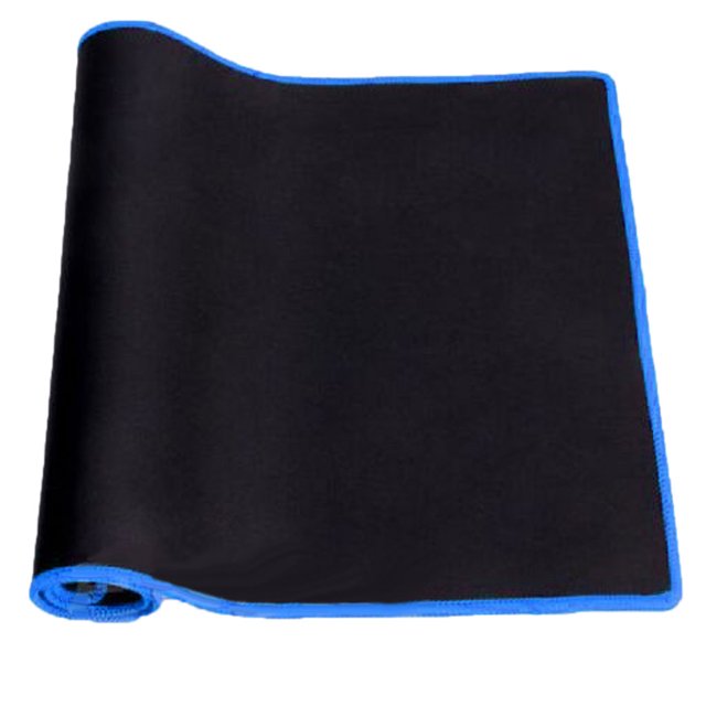 Alfombrilla De Ráton Antirresbaladiza Negra Del De La Del Del Ordenador Portátil Con Blue-dege shamjiam cojín de ratón