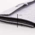 thumbnail image 2 of Inteprter Soporte de exhibición Bolsa de almacenamiento Multicolor Tamaño compacto Colgador de pared de larga duración Sin rasguños Suavidad Almacenamiento y organización del hogar Gris, 2 of 6