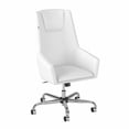 thumbnail image 2 of Bush Furniture Somerset High Back Leather Box Chair in White, 2 of 3