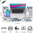 thumbnail image 5 of Long Mouse Pads for Desk,Purple Floral and Petal Pattern Desk Mats on Top Of Desks, Desk Mouse Pad Extra Large with 3mm Non-Slip Base and Stitched Edge for Gaming,Office,Work,Home 31.5"x15.7", 5 of 6