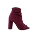 thumbnail image 2 of Botin Color Vino Con Cierre Lateral Mundo Terra 028475, 2 of 3