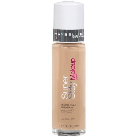 Maybelline Super Stay 24Hr Makeup, Natural Tan, 1 Fluid Ounce
