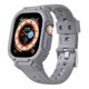 thumbnail image 1 of Correa Extensible De Silicona + Case Unisex M / L 41 / 44 / 45 / 49 mm Para Apple Watch Ultra Compatible Con Serie 8 / 7 / 6 / 5 / 4 / 3 / SE, 1 of 5