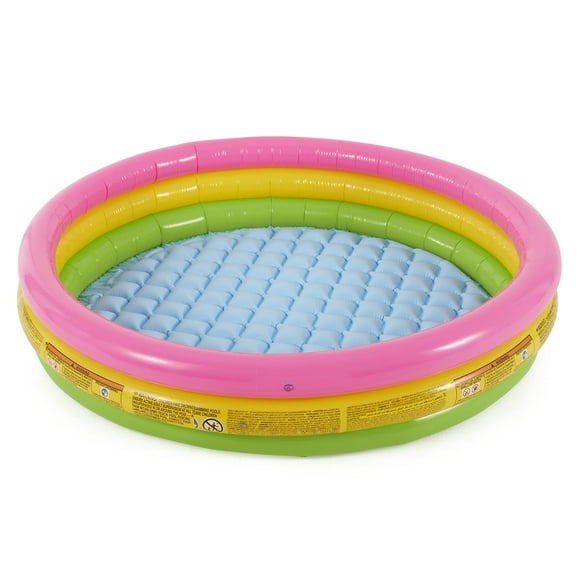 Piscina inflable Intex Sunset Glow 147 cm x 33 cm 280 L con parche