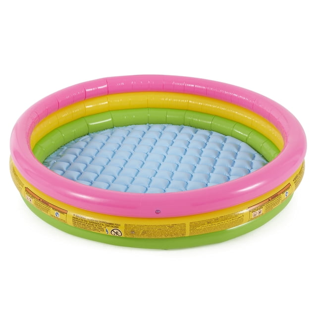 Piscina inflable Intex Sunset Glow 147 cm x 33 cm 280 L con parche