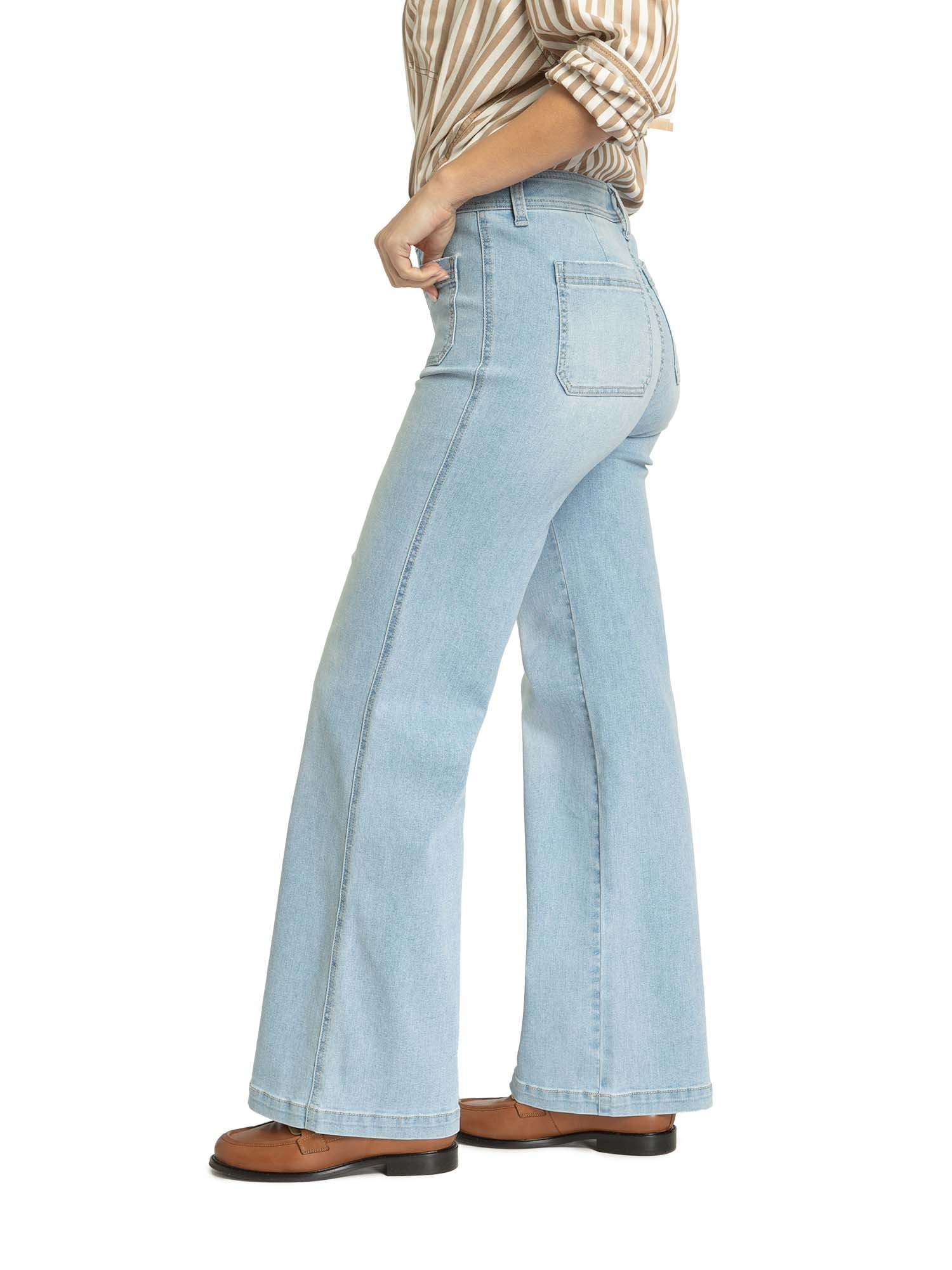 Jordache Women's High Rise Flare Jeans, Available in 27