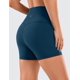 thumbnail image 2 of Shorts CRZ YOGA Sensación Desnuda 4" Cintura Alta Azul Marino Francés L, 2 of 4