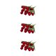 thumbnail image 5 of Toystoory 2 uds flores artificiales tulipanes de seda tacto Real Mini ramo de flores de imitación decoración arreglos para el hogar Type1 NO1, 5 of 6