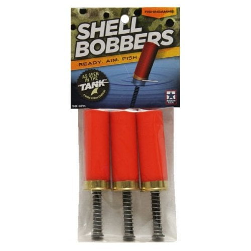 Fishing Ammo Shell Bobbers, 3 Per Pack