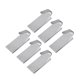 thumbnail image 2 of BRIGHTFUFU 12pcs adhesiva acero inoxidable Toalla toalla ganchos Bastidores ganchos de pared para cocina cuarto de baño, 2 of 7