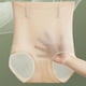 thumbnail image 5 of Ropa interior ajustada de cintura alta fina de verano para mujer, ropa interior suave y sin costuras (color piel), 5 of 5