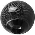 thumbnail image 2 of Accessoires de modification de Voiture Explosive Tête de Vitesse en Fibre de Carbone Tête de Vitesse Ronde Poignée de Vitesse Modifiée Intérieure (Rouge), 2 of 4
