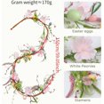 thumbnail image 3 of JEWLALO Easter Egg Garland for Front Door, 59 Inch Pastel Easter Egg Hanging Decor with Faux Eucalyptus, Spring Home Decor, Outdoor Indoor Hanging Spring Easter Decorations, 3 of 7