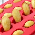 thumbnail image 5 of PENGXIANG New Kitchen Tools & Gadgets 11.5  X 6.7  20 Cavity Mini Madeleine Shell Cake Pan Silicone Mold Cookies Baking Mould, 5 of 5