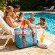 thumbnail image 5 of Bolso de playa colorido para mujeres, hombres y adolescentes, de tela Oxford transparente, organizador de viaje, bolsa de almacenamiento transparente para natación, compras, hogar, oficina, picnic,, 5 of 6