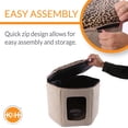 thumbnail image 3 of K&H Pet Products Kittty Sleephouse Cat Bed, Beige, 3 of 5