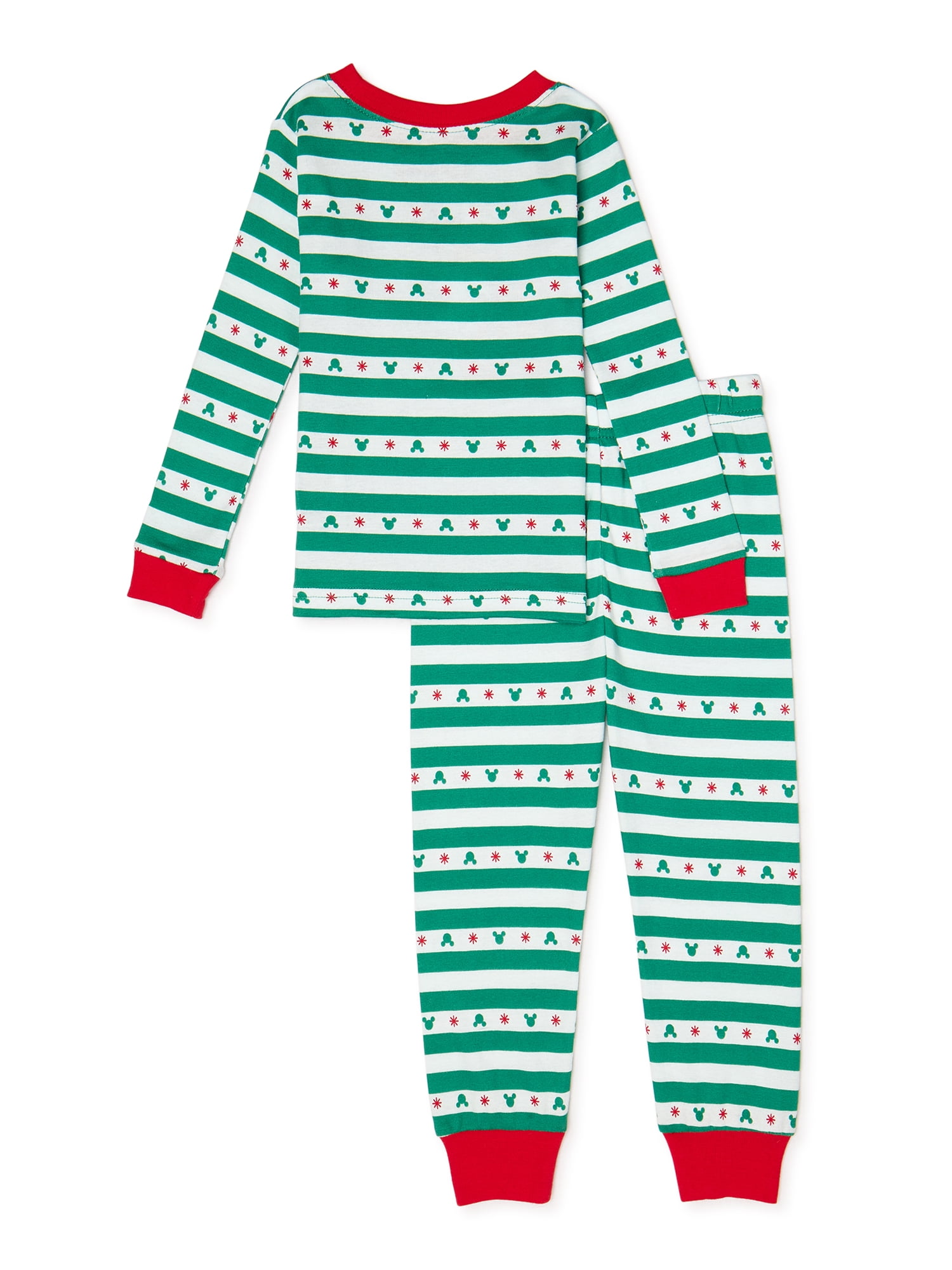 Mickey Mouse Toddler Boys Christmas Pajamas Set, 2-Piece