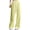 F-447 Mustard Yellow, variant on Pleated Quick Dry High Waisted Flared Wide Leg Elastic Waist Basic Bootcut Leg Track Athletic Brunch Pants for Juniors Fall Summer Pants Sweat Pants Women 2026