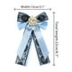 thumbnail image 2 of INSPIRE CHIC Broche de lazo grande con strass para mujeres, 2 of 5
