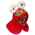 thumbnail image 2 of Visland Pet Cloak , Pet Costume Poncho Cape Thickened Embroidered Shawl Pet Winter Supplies for Autumn, Cosplay Pet Dress Up, 2 of 8
