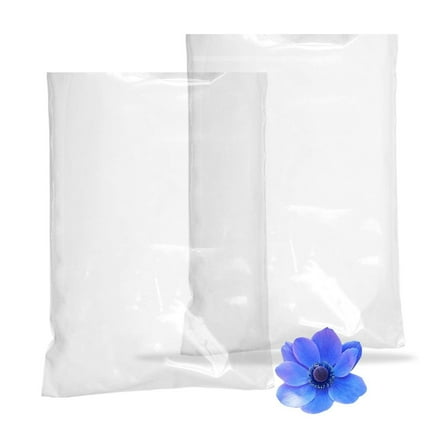 Clear Plastic Bags for Packaging, 9 x 18 Inches. Pack of 1000 Polyethylene Flat Clear Bakery Bags with Open Top. 4 Mil Tear Resistant Clear Plastic Bags for Popcorn, Homemade Bread and Cookies