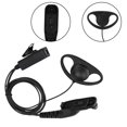 thumbnail image 4 of PTT Earpiece,ABS D Type Walkie PTT Headset Walkie Talkie Earphone Modern Innovation, 4 of 11
