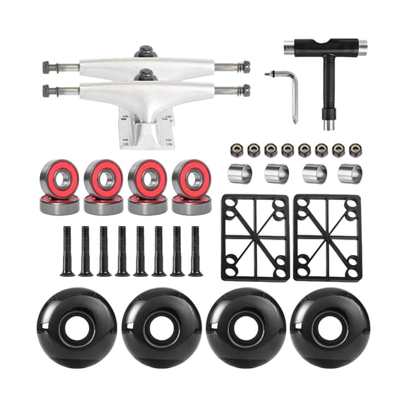 5Inch Aluminum Skateboard Trucks For Smooth Riding And Precise Steering Control