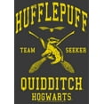 thumbnail image 2 of Boy's Harry Potter Hufflepuff Quidditch Seeker Graphic Tee Charcoal Heather X Large, 2 of 5