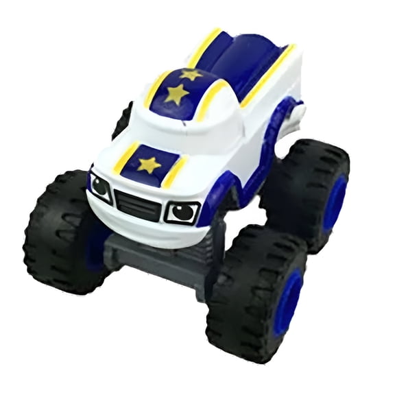 BESTSKY 2026 New Toys,Toy Truck&Figure-Scooters Car for 3 4 5 6 Year Old Toddlers Kids,Monster Truck Toys for Kids 3-5,White