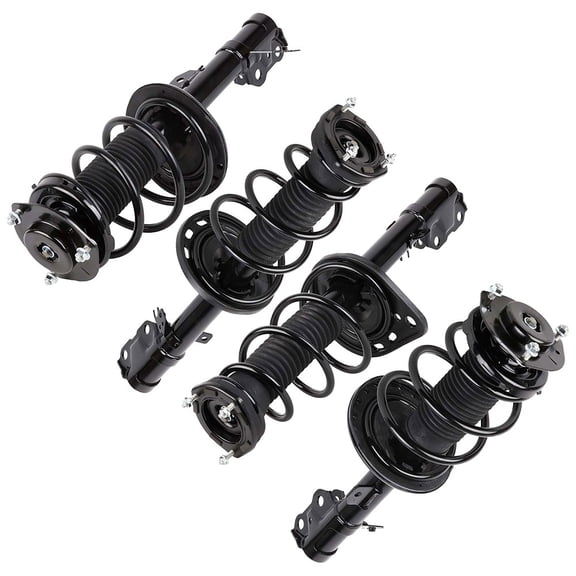 For Toyota Camry 2.5L 2012-2014 Complete Front Rear Strut & Spring Assembly - BuyAutoParts