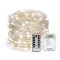 thumbnail image 1 of Portable Fairy String Lights, 100 Led Cool White Twinkle Lights With Timer And Remote Control For Indoor And Outdoor Decor, 1 of 7