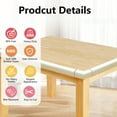 thumbnail image 5 of Furniture Edge and Corner Guards, Baby Proofing Edge Safety Gurards with 3M Tape, 16.4ft Table Corner Protector for Chair Desk Coffee, White, 5 of 8
