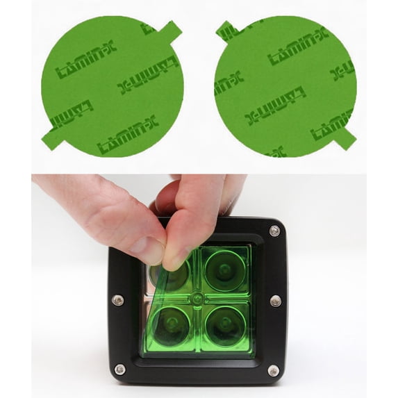 Chevy Suburban (07-14) Green 3.9" Round Fog Light Covers