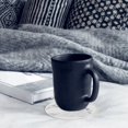 thumbnail image 3 of 6 Pcs Coasters Marble Pu Leather Round Heat Insulation Table Placemat Drink Coasters Cup Mats For Home Table Kitchen Decor, 3 of 4
