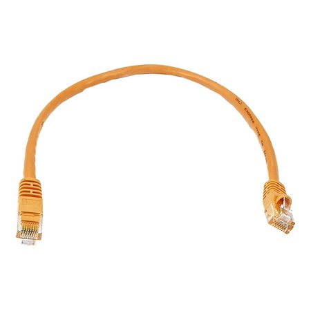 UPC: 0844660034124 | Monoprice – Patch cable – RJ-45 (M) to RJ-45 (M) – 100 ft – UTP – CAT 6 – snagless  stranded – orange