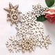 thumbnail image 4 of 10 Pcs Snowflake Wooden Wedding Tree Ornaments, Wooden Snowflake Wedding Tree Decor, Sturdy Assorted Snowflakes, High-Quality Wooden Ornaments for Home Decor, Festive Wedding Centerpiece, 4 of 7