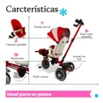 thumbnail image 2 of The Baby Shop Triciclo Infantil Rojo Evolutivo Carriola Para Bebé 3 En 1 Tr-996, 2 of 4