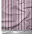 thumbnail image 1 of Soimoi Velvet Fabric Stripe Shirting Print Fabric by The Yard 58 Inch Wide, 1 of 1