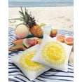 thumbnail image 3 of Pack of 2 Outdoor Pillow Covers, Sunflower You Are My Sunshine Waterproof Square Throw Pillowcase Cushion Decorative Pillow Covers for Couch Patio Tent, 16x16 in, 3 of 6