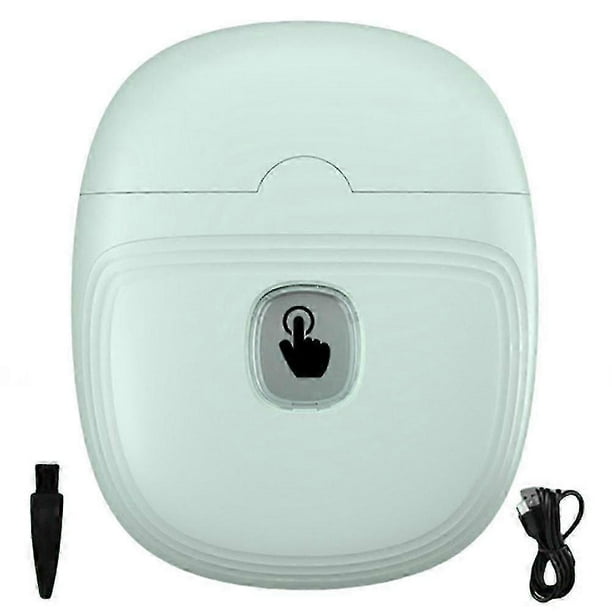 Electric Toe Nail Clippers Automatic With Light Trimmer USB Rechargeable Cutter